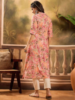 Load image into Gallery viewer, Women Floral Printed Daily A-Line Kurta