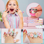 Load image into Gallery viewer, SUPER TOY Adjustable Finger Ring for Girls - 36 Pcs