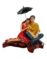 Load image into Gallery viewer, Couple Statue Showpiece Love Couple Murti Statue Sculpture Best for Valentine Gift or Wedding Gift Romantic Love Couple Glass Showpiece for Gift Husband Wife Girlfriend Boyfriend Girls Boys