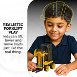 Load image into Gallery viewer, Blix Forklift Construction Set: 185 ABS Parts, STEM Toy for Kids 5+, Teaches Rack & Pinion Mechanism.
