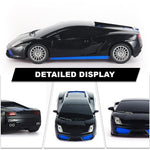 Load image into Gallery viewer, Wembley Rechargeable High-Speed RC Car for Kids (Black/Blue), 5+ Years