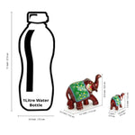 Load image into Gallery viewer, ExclusiveLane 'Seven Tuskers in Maroon' Decorative Elephant Showpieces for Home Décor (Set of 7, Fibre)|Handcrafted Showpiece for Living Room Showpiece for Gift Antique Showpieces for Bedroom Figurine