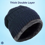 Load image into Gallery viewer, Boldfit Woolen Winter Cap for Women & Men in Winter for Thermal Wear Stylish Soft Caps for Boys & Girls for Warm Wear Head hat Garam Topaa cap's Breathable Lightweight Windproof with hand gloves