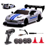 Load image into Gallery viewer, 1:24 Scale RC Drift Car,4WD 2.4GHz High Speed Racing Hobby Sport Toy Car Vehicle with LED Lights,Racing and Drift Wheels for Adult Boys Girls Kids Gift