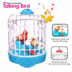 Load image into Gallery viewer, Talking Bird Toy for Kids | Repeats What You Say | Singing, Speaking, and Dancing Bird Toy| Funny Education Toys for Children Playing at Home - Blue