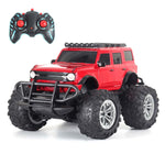 Load image into Gallery viewer, Off Roader Rechargeable Remote Control Car | RC Car Monster Truck | 4 Headlight Modes | Lithium Battery | C-Type Charging | Remote Control Car for Kids | Made in India, Red
