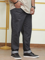 Load image into Gallery viewer, JOHN PRIDE Plus Size Men's Stretchable Mid-Rise Comfort Fit Clean Look Cotton Jeans for Men