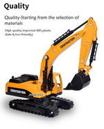 Load image into Gallery viewer, PRIME DEALS Crane Excavator Construction Toy Vehicle for Kids- Yellow (Excavator Model 1)