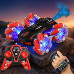 Load image into Gallery viewer, GRAPHENE 4x4 RC Remote Control Car Toy for Kids Boys Adults Stunt Drift Car Hand Sensor Gesture Control 360° Spin 4WD High Speed Spray Mist Crawler Rotating Off Road Smoke Racing Car for 5+ Years