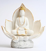 Load image into Gallery viewer, Lotus Buddha Statue Lotus Buddha showpiece Meditation Buddha