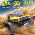 Load image into Gallery viewer, DEERC 9201E 1:10 Large RC Car Off Road 48 km/h 4x4 Off-Road Monster Crawler Toy