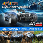 Load image into Gallery viewer, DEERC 9200E RC Truck 110 Scale High Speed 4WD Off Road Car for Kids