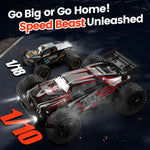 Load image into Gallery viewer, DEERC 9206E 110 Scale 4WD RC Car 48KMH Off Road Truck 2 Batteries