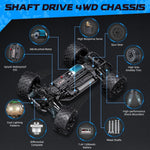 Load image into Gallery viewer, Brushless RC Cars for Adults Fast 50+ Mph, RC Trucks 4X4 Offroad Waterproof