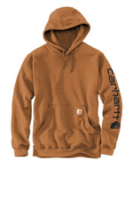 Load image into Gallery viewer, Carhartt Midweight Hooded Logo Sweatshirt NWT!