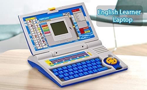 Cable World® Educational Laptop Computer Toy for Kids Above 3 Years - 20 Fun Activity Learning Machine, Now Learn Letter, Words, Games, Mathematics, Music, Logic, Memory Tool