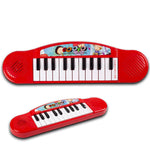 Load image into Gallery viewer, Gooyo GY3716 Battery Operated Multi-Functional Portable Organ/Piano/Keyboard Musical Toy for Kids/Babies/Girls/Boys/Gifts | Red Color, Power Source: 2xAA Battery (Not Included)