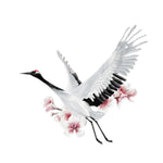 Load image into Gallery viewer, Metal Crane Wall Decor Gift Artwork Iron Crane Wall Art for Fence Patio Home