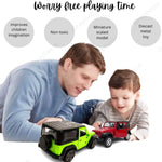 Load image into Gallery viewer, GRAPHENE 1:32 Scale DieCast Metal Pull-Back Action Openable Doors 4x4 Thar/Jeep Premium Car Toy with Lights and Music for Kids Realistic Miniature Model Gift 2+yrs Girls Boys Available