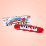 Load image into Gallery viewer, Gooyo GY3716 Battery Operated Multi-Functional Portable Organ/Piano/Keyboard Musical Toy for Kids/Babies/Girls/Boys/Gifts | Red Color, Power Source: 2xAA Battery (Not Included)