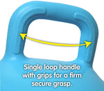 Load image into Gallery viewer, Storio Sit And Bounce Rubber Hop Ball Jumping&amp;Bouncing Ball For Boys Girls Toys|Indoor&amp;Outdoor|Best Gift Balls For Kids -Big(Size 56Cm / 22 Inch,Multicolour)