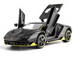 Load image into Gallery viewer, Sky Tech® Lamborghini Car Toy Die-cast Metal Car Model Car Pull Back car Super car with Openable Doors with Sound and Light for Birthdays Gift Party Decorations Great for Kids Boys Girls ‎1:32 Scale