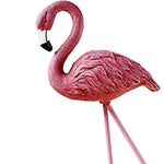 Load image into Gallery viewer, BNF® Flamingo Statue Figure Ornament Resin Figurines for Living Room Cafe Wedding Lift Foot|Home &amp; Garden | Home Decor| Figurines|1 Flamingo Statue