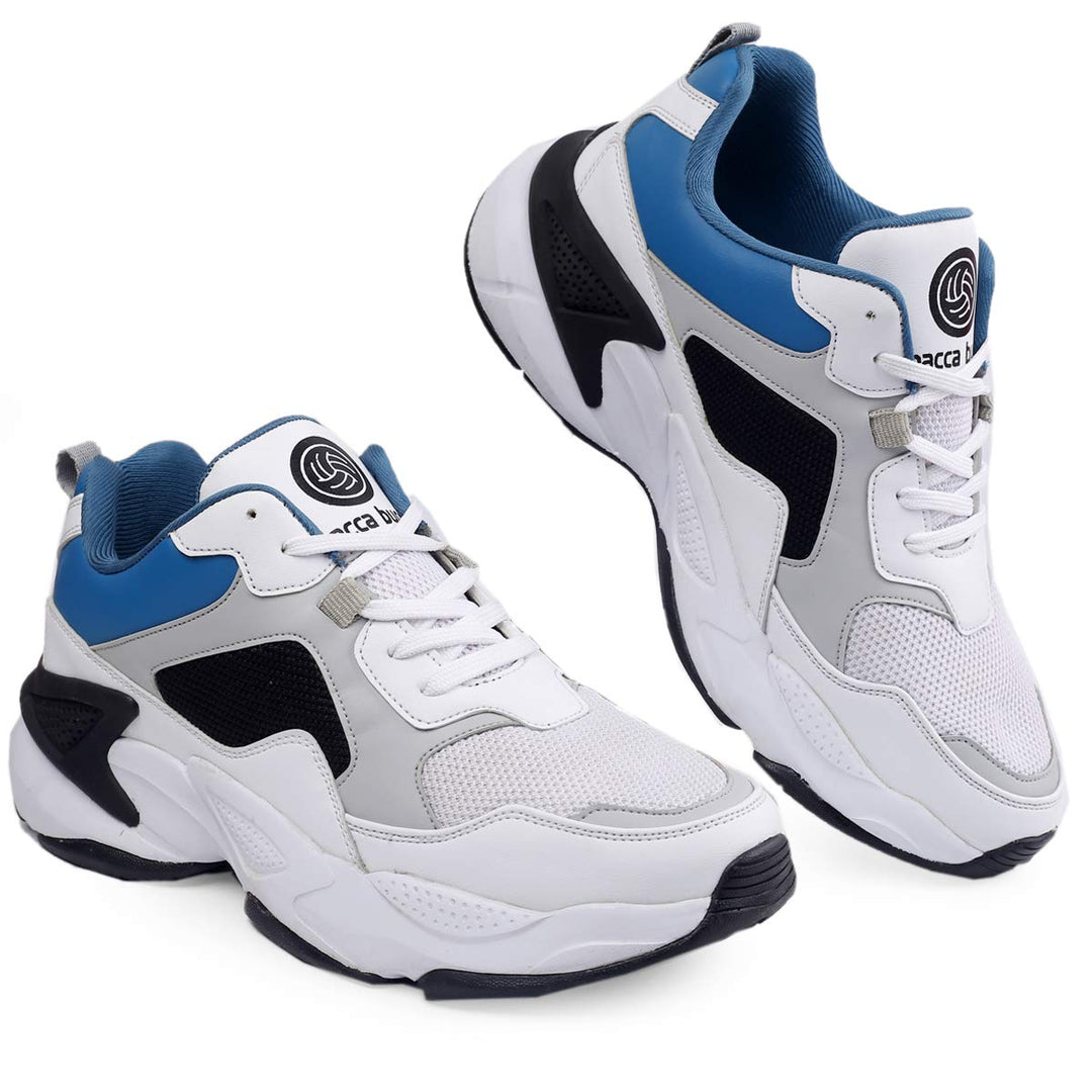 Bacca Bucci Men Lace Up Running Shoes