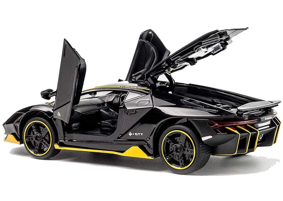 Sky Tech® Lamborghini Car Toy Die-cast Metal Car Model Car Pull Back car Super car with Openable Doors with Sound and Light for Birthdays Gift Party Decorations Great for Kids Boys Girls ‎1:32 Scale