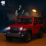 Load image into Gallery viewer, Storio Die-Cast Metal Cars 1:32 Scale | Pull Back Action Toy Vehicles with Openable Doors &amp; Lights | Alloy Model for Kids | Miniature Collectible Cars for Boys &amp; Girls 3+ Years (Thar)