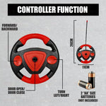 Load image into Gallery viewer, Wembley High Speed Rechargeable Remote Control RC Car for Kids with Openable Doors LED Lights Super Sports Racing Car Toy | Birthday Gift for Boys – Red