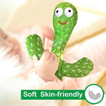 Load image into Gallery viewer, Storio Rechargeable Talking Cactus Toy: Dances, Sings, Repeats Speech, Educational.