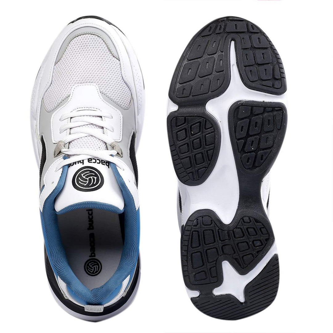 Bacca Bucci Men Lace Up Running Shoes