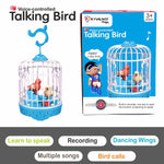 Load image into Gallery viewer, Talking Bird Toy for Kids | Repeats What You Say | Singing, Speaking, and Dancing Bird Toy| Funny Education Toys for Children Playing at Home - Blue