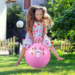 Load image into Gallery viewer, Storio Sit And Bounce Rubber Hop Ball Jumping&amp;Bouncing Ball For Boys Girls Toys|Indoor&amp;Outdoor|Best Gift Balls For Kids -Big(Size 56Cm / 22 Inch,Multicolour)