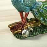 Load image into Gallery viewer, bnf® Peacock Ornament Crafts Statuette Figurines for Bookcases Bedroom Christmas