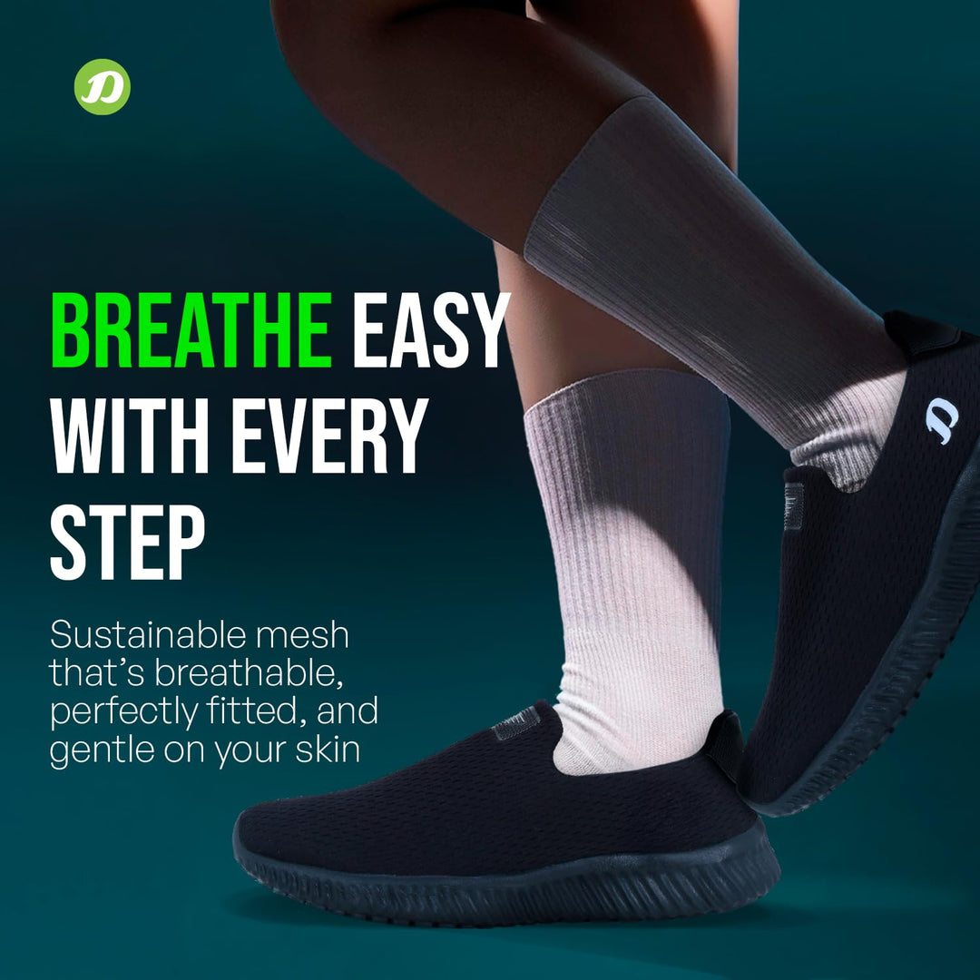 DOCTOR EXTRA SOFT Men's Sports Shoes with Memory Foam Cushioned Insole|Running Walking Gym Training Jogging Athletics|Comfortable & Stylish|Casual & Lightweight|Slipon Sneaker Gent's & Boy's ART-2008