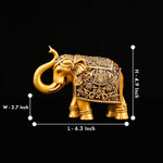 Load image into Gallery viewer, Elephant Family Statue - Antique Showpiece for Home/Office Decor &amp; Gifting