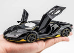 Load image into Gallery viewer, Sky Tech® Lamborghini Car Toy Die-cast Metal Car Model Car Pull Back car Super car with Openable Doors with Sound and Light for Birthdays Gift Party Decorations Great for Kids Boys Girls ‎1:32 Scale