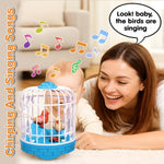 Load image into Gallery viewer, Talking Bird Toy for Kids | Repeats What You Say | Singing, Speaking, and Dancing Bird Toy| Funny Education Toys for Children Playing at Home - Blue