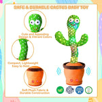 Load image into Gallery viewer, Storio Rechargeable Talking Cactus Toy: Dances, Sings, Repeats Speech, Educational.