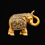 Load image into Gallery viewer, Elephant Family Statue - Antique Showpiece for Home/Office Decor &amp; Gifting
