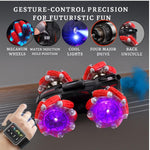 Load image into Gallery viewer, GRAPHENE 4x4 RC Remote Control Car Toy for Kids Boys Adults Stunt Drift Car Hand Sensor Gesture Control 360° Spin 4WD High Speed Spray Mist Crawler Rotating Off Road Smoke Racing Car for 5+ Years