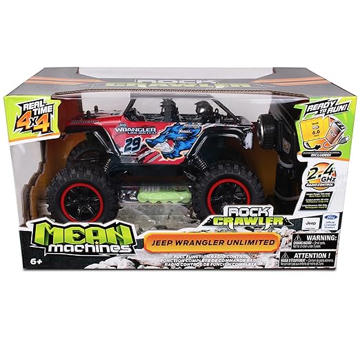 Mean Machine 4x4 Offroad Rock Crawler Multicolored