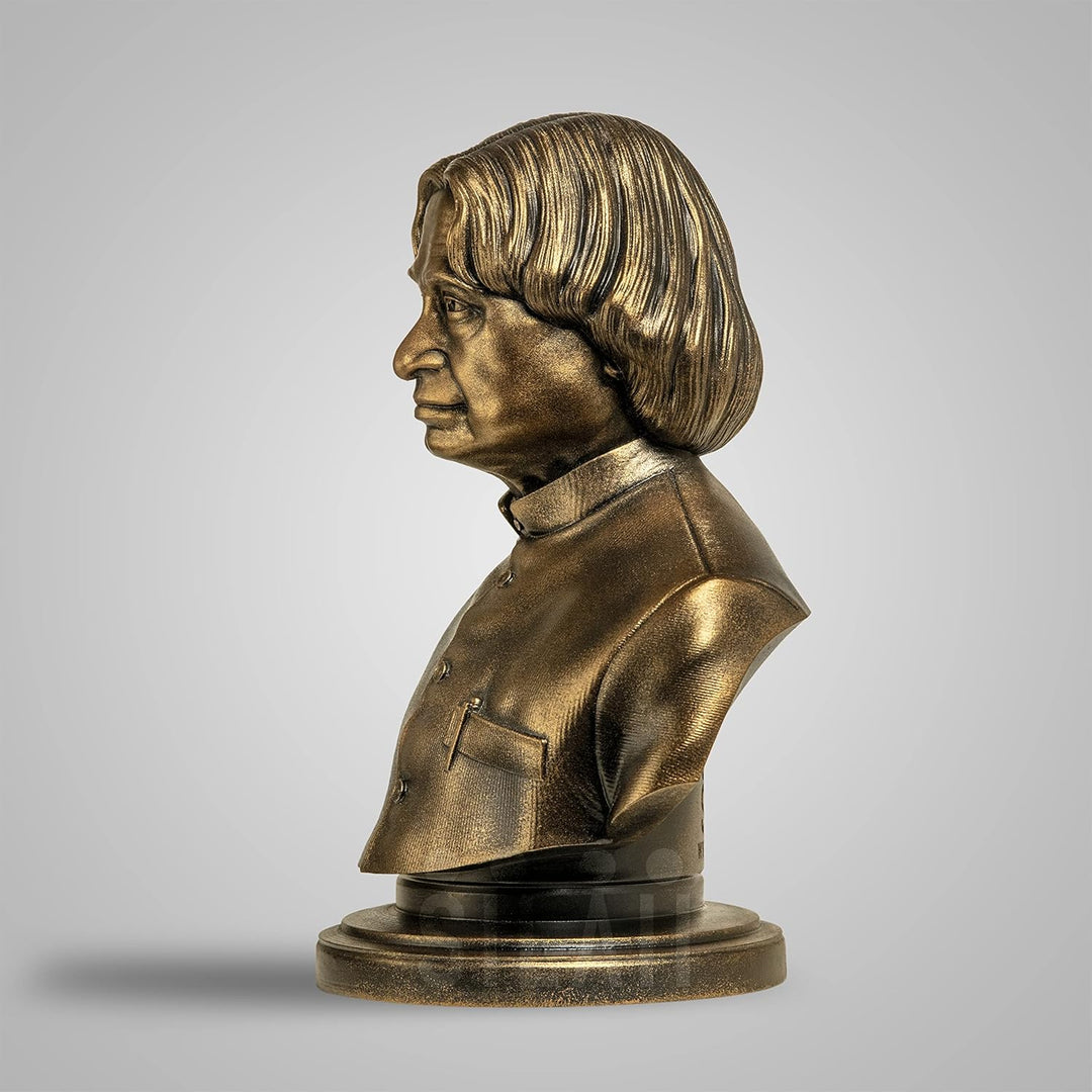 Dr. A.P.J. Abdul Kalam 8" Bronze Sculpture by SILAII