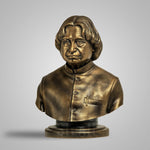 Load image into Gallery viewer, Dr. A.P.J. Abdul Kalam 8" Bronze Sculpture by SILAII
