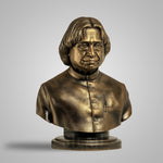 Load image into Gallery viewer, Dr. A.P.J. Abdul Kalam 8" Bronze Sculpture by SILAII