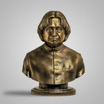 Load image into Gallery viewer, Dr. A.P.J. Abdul Kalam 8" Bronze Sculpture by SILAII