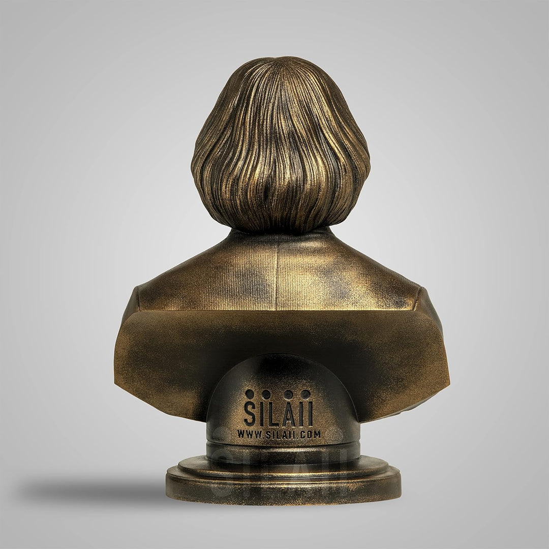 Dr. A.P.J. Abdul Kalam 8" Bronze Sculpture by SILAII