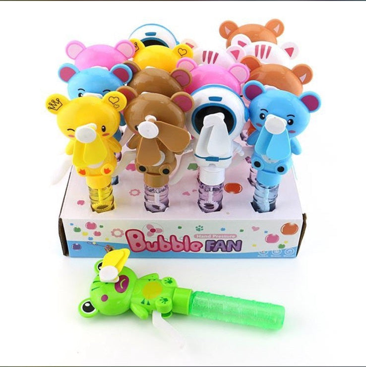 Bubble fan gun